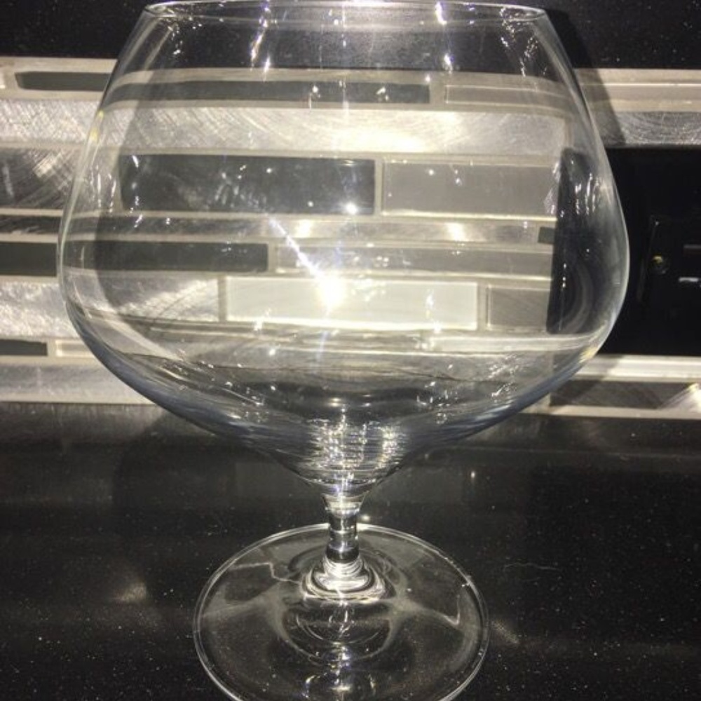 Stemmed Goblet Display Glass Decor